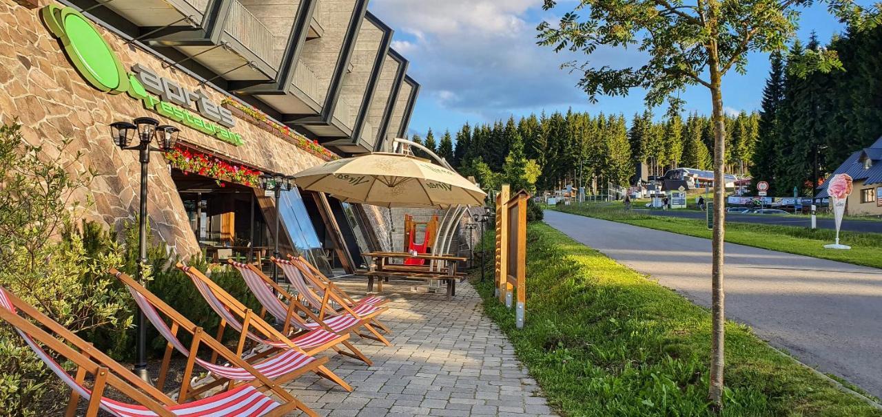 Apartmany Schmiedeberg U Klinovce Kovářská Exteriör bild